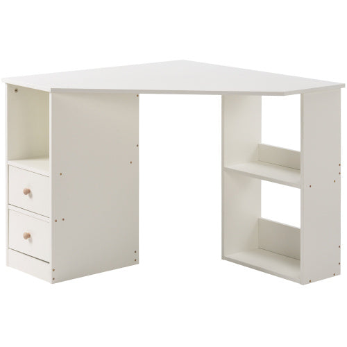 L-Computer Desk Corner Computer Desk With Large Storage Space Study Desk Laptop Table For Home Office