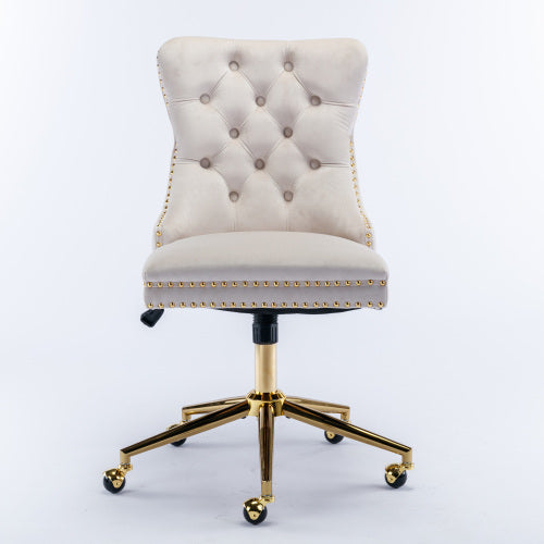 Velvet Fabric Office Chair