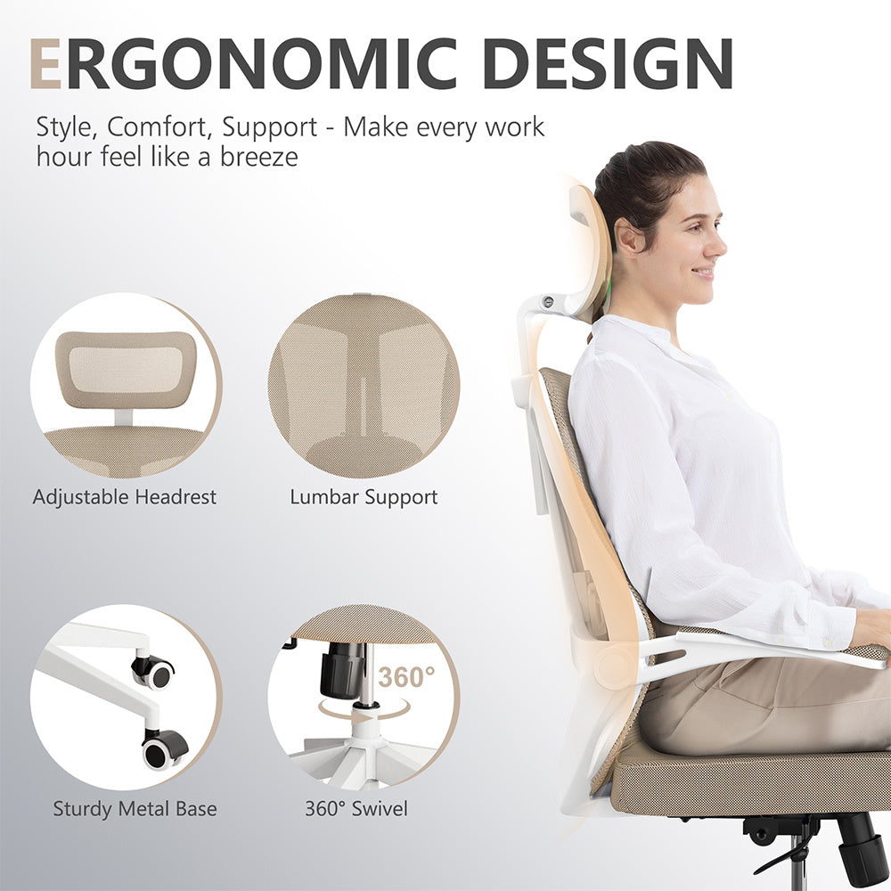 Ergonomically Comfortable Home Office Chair