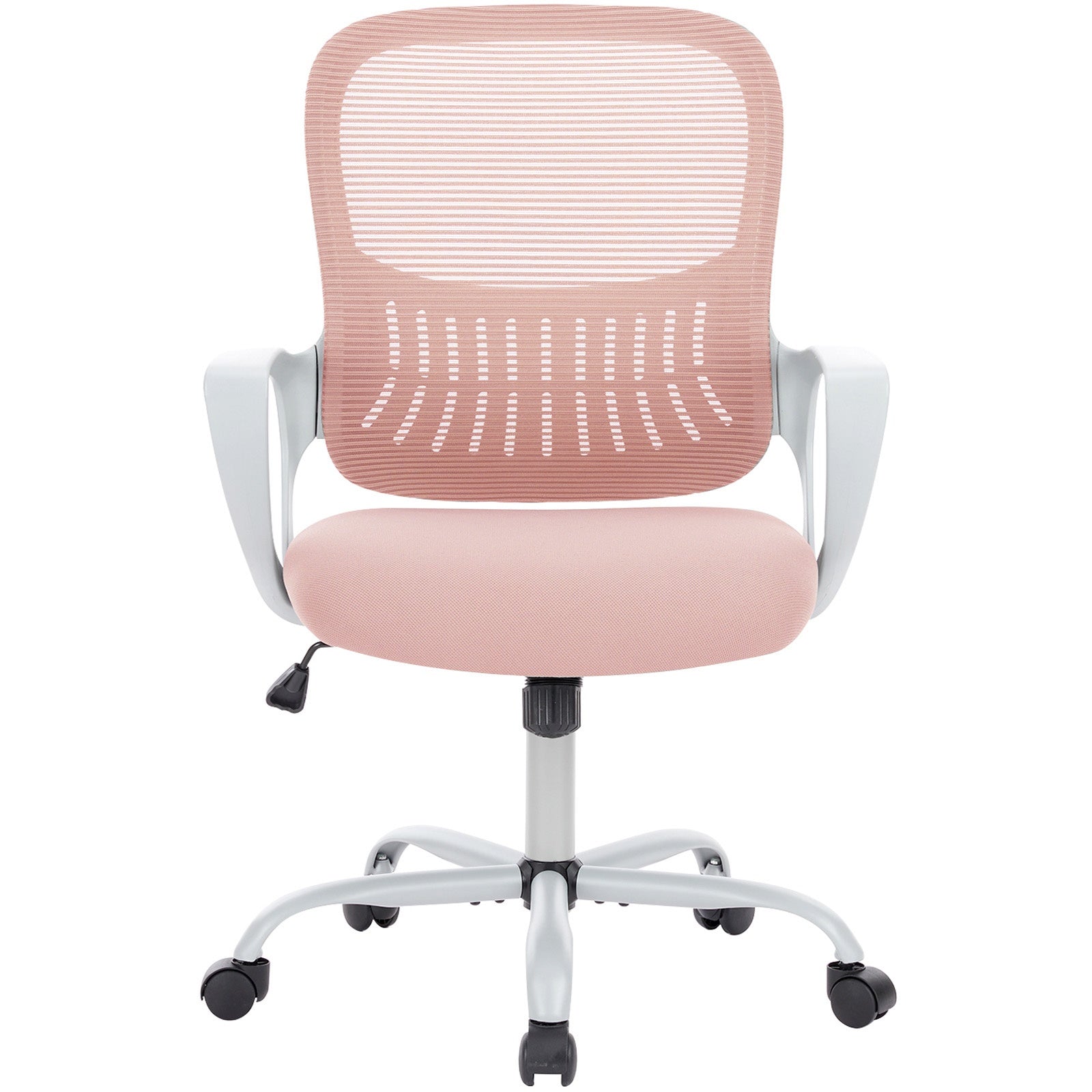 Tall Office Chair For Standing Desk With Adjustable Foot Ring