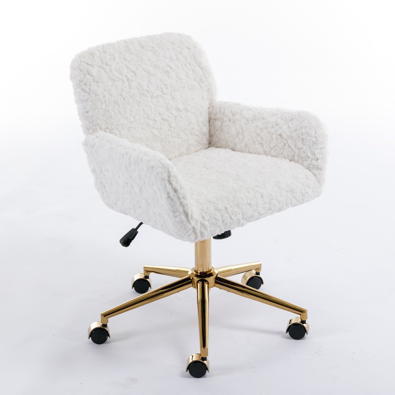 White Rabbit Hair Office Chair