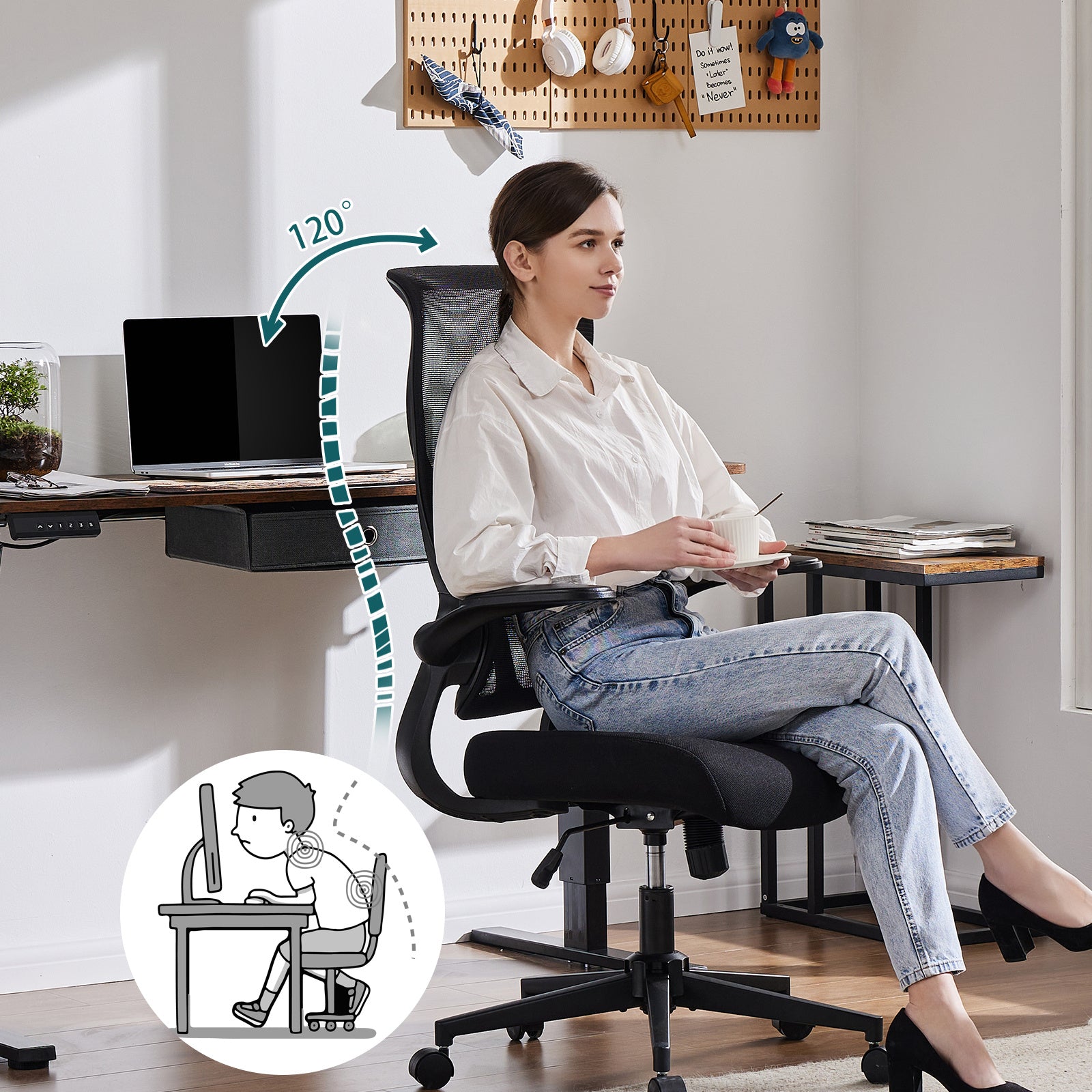 Ergonomic Computer Mech Net Chair
