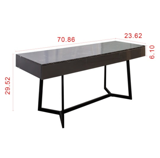 Modern Black computer desk