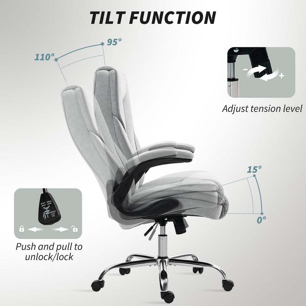 Diamond Fabric Computer Chair For Home Office
