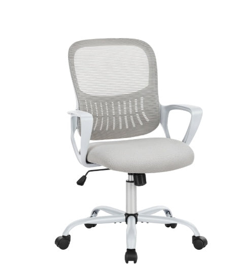 Tall Office Chair For Standing Desk With Adjustable Foot Ring