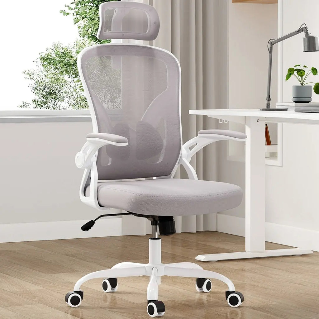 Computer Chair With Armrests And Adjustable Lumbar Support The Chair Company