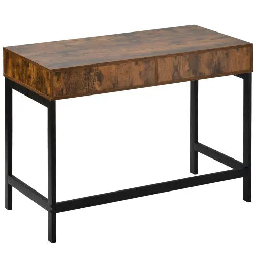 Computer Desk Dressing Table With 2 Drawers Work Table Home Office Table Industrial The Chair Company