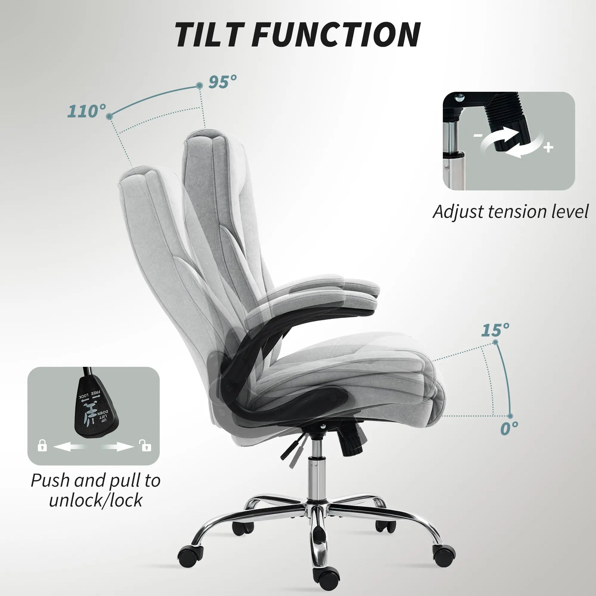 Diamond Fabric Computer Chair For Home Office The Chair Company