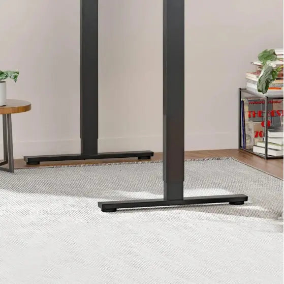 Electric Standing Desk Dual Motor Adjustable Height Desk Home Office Computer Workstation Sit Stand Up Desk, 55 X 28 Inches The Chair Company