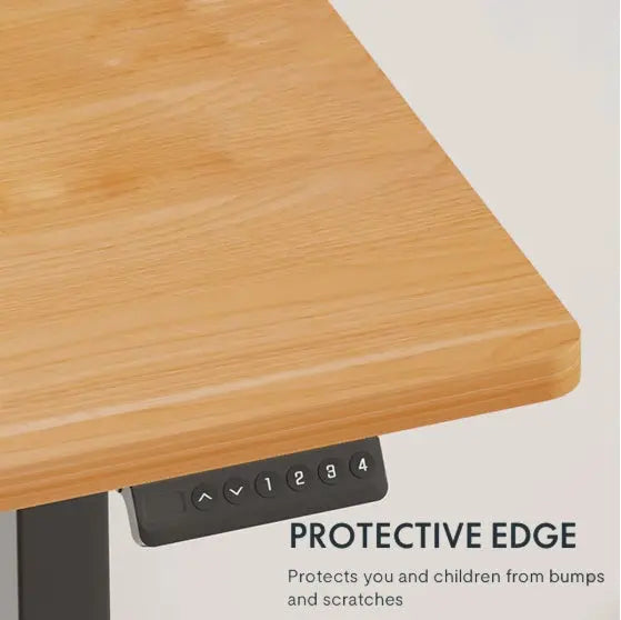 Electric Standing Desk Whole Piece Adjustable Height Desk Home Office Computer Workstation Sit Stand Up Desk The Chair Company