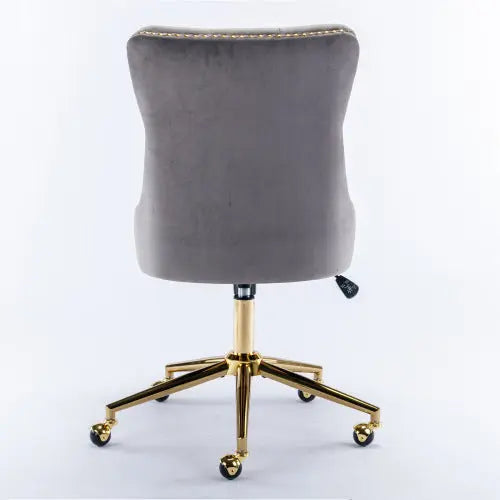 Home Office Chair With Tufted Velvet Buttons The Chair Company