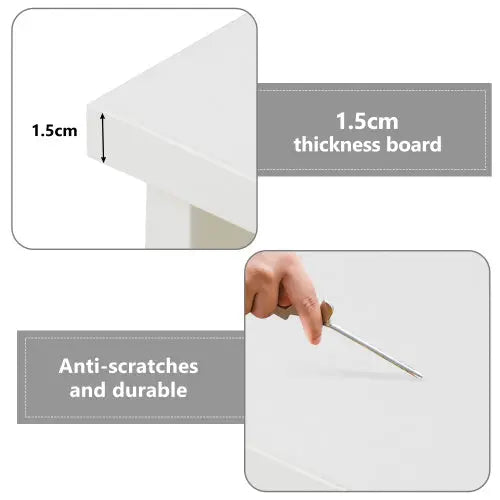 L-Computer Desk Corner Computer Desk With Large Storage Space Study Desk Laptop Table For Home Office The Chair Company