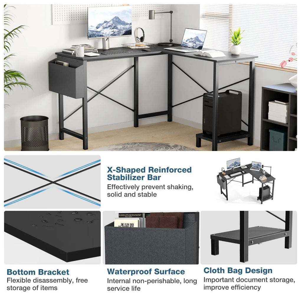 L-shaped Computer Desk The Chair Company