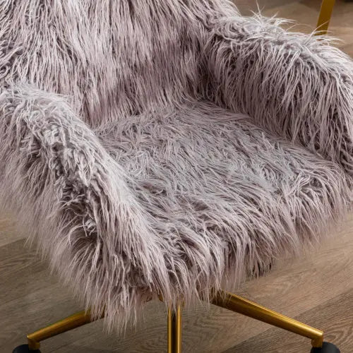 Modern Faux Fur Home Office Chair The Chair Company