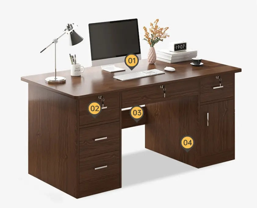 Office Table Simple Modern Home Desk Student Bedroom Integrated The Chair Company