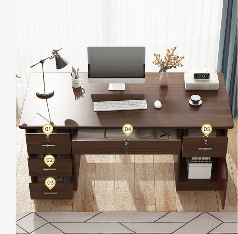 Office Table Simple Modern Home Desk Student Bedroom Integrated The Chair Company