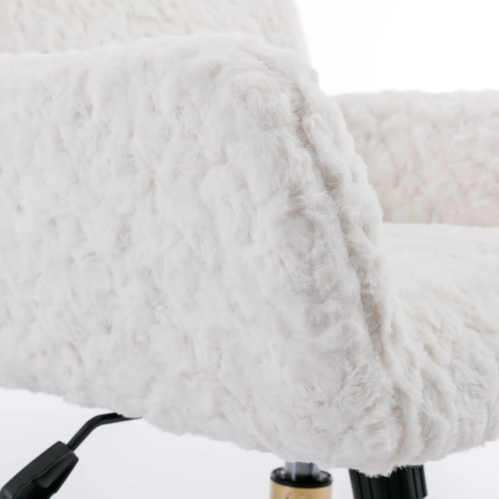 White Rabbit Hair Office Chair The Chair Company