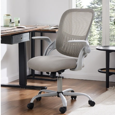 Tall Office Chair For Standing Desk With Adjustable Foot Ring